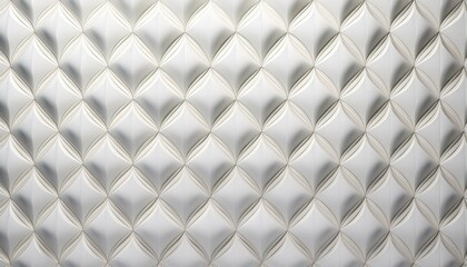 elegant white diamond pattern background