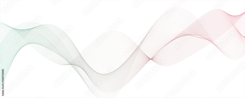 Poster vector minimal technology diagonal blend line dynamic frequency flow futuristic smooth digital line 