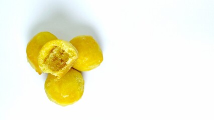 Sweet Indonesian Nastar Cake with pineapple jam filling. This cake is usually served during Eid al-Fitr.