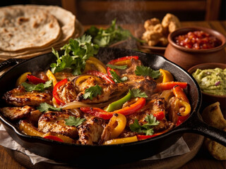 roasted chicken with vegetables