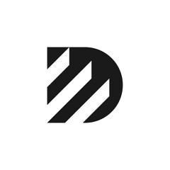 letter D logo