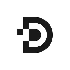 letter D logo