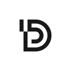 letter D logo