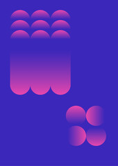 Abstract organic dynamic gradient background. Futuristic or digital concept vector design for background, poster, presentation, banner, backdrop, web, card and etc.