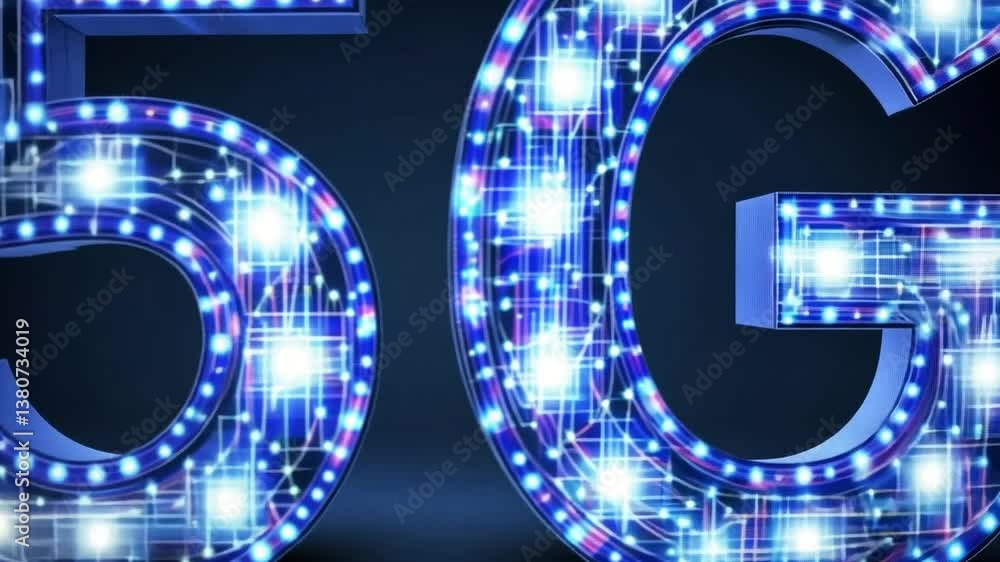 Poster high speed 5g network connectivity for cloud computing solutions generative ai