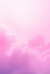 Fototapeta premium Soft pink and purple gradient background with ethereal wispy clouds, ethereal, soft