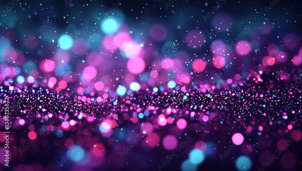 Poster colorful abstract bokeh background with soft light and deep colors