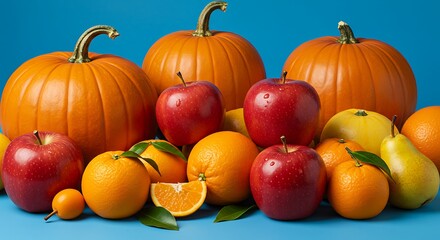 Autumn's Harvest Glow AI Generated