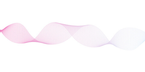 abstract wave element for design pink and white. Design template for cover, business. Abstract dynamic color lines, waves. Vector geometric backgrounds.	