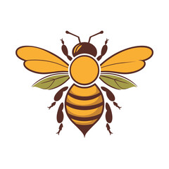 Bee vector art illustration