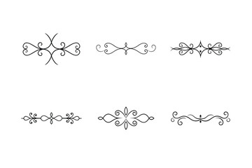 calligraphic design elements 