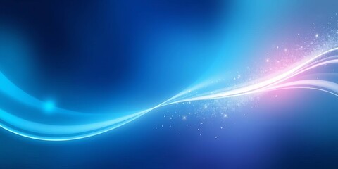 abstract blue wave background