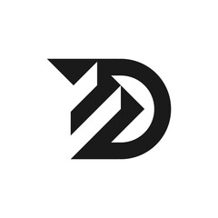 letter D logo