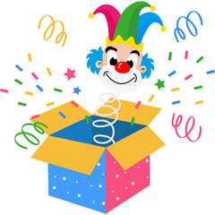 Naklejka premium April Fools Day