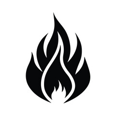 vector fire flames vector illustration