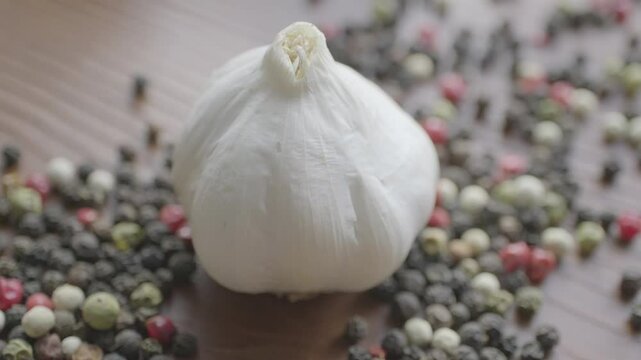 garlic and chili pepper