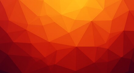 Obraz premium Dynamic Sunset Low Poly Abstract Background