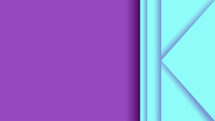Purple and cyan modern papercut background with layered abstract design. Perfect for branding, web, social media, and print. High-quality vector, fully scalable and editable