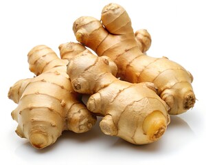ginger isolated on white background