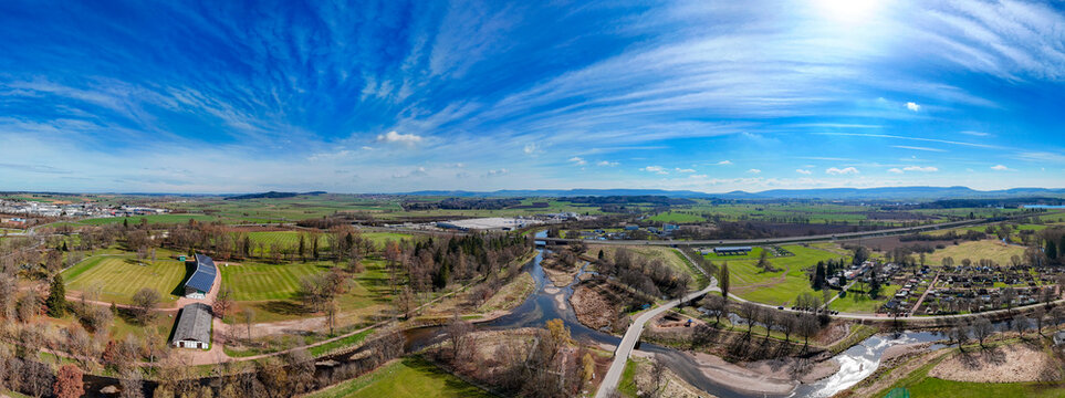 Donau Zusammenfluss von Brigach und Breg