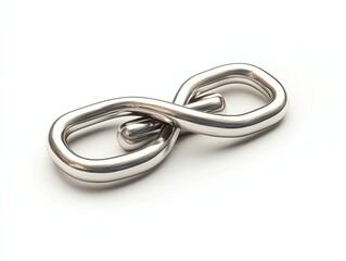 Fototapeta premium Solving Metal Puzzle Challenge a Fun Brain Teaser with Interlocking Pieces