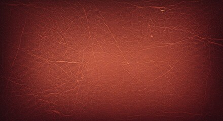 Fototapeta premium Crimson Leather Texture Deep Red Textured Background Russet Hues A Worn Surface Aged Leather Rich In Tone Burgundy Abstract Surface Subtle Texture Dark Red Tones AI Generated