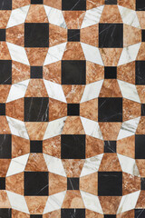 Fototapeta premium Marble inlay texture pattern design