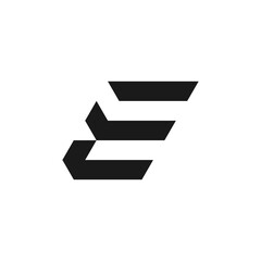 letter E logo