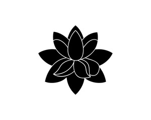 creative details Rajnigandha Tuberose Icon vector illustration