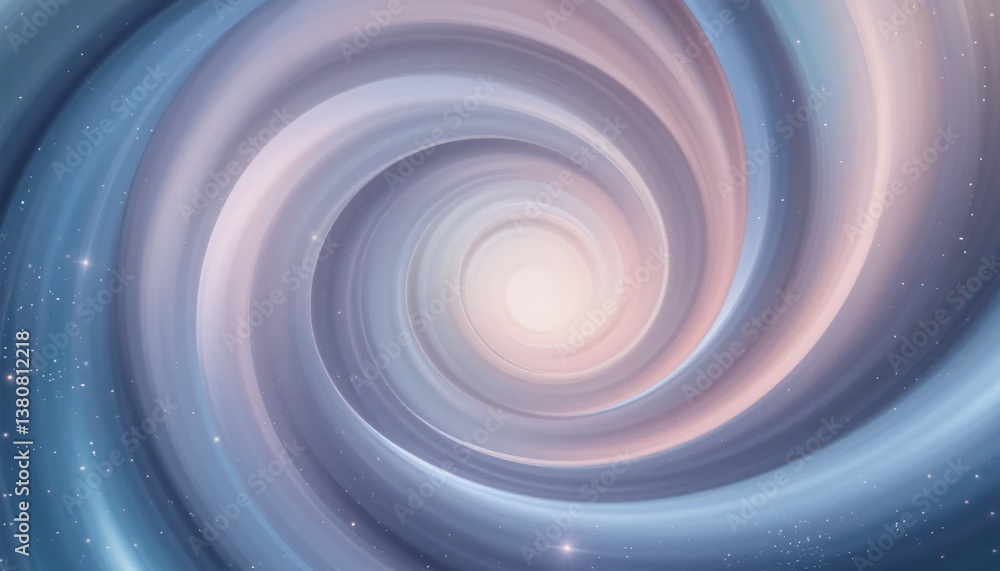 Aufkleber cosmic swirl of vibrant colors digital art abstract background space environment dynamic perspective