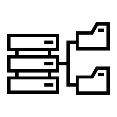 distributed file system icon
