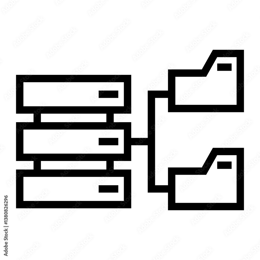 Poster distributed file system icon