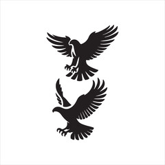 Obraz premium eagle vector illustration