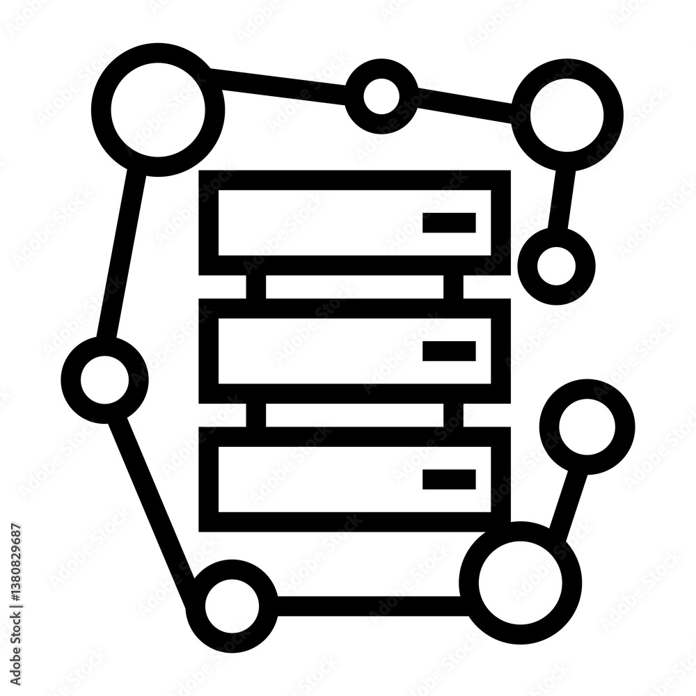 Poster data complexity icon