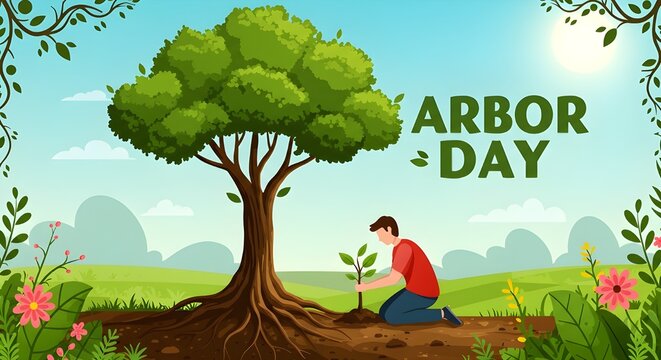 Planting Hope on Arbor Day