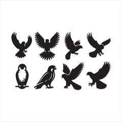 bird with wings vector