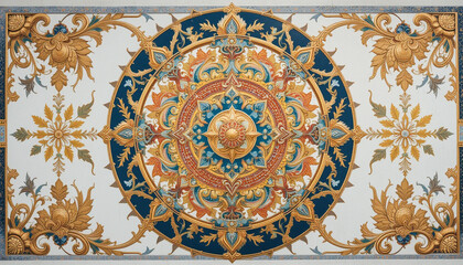 Obraz premium thai style painting