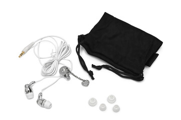 Earphones for mobile phone with accessories