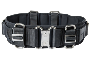 Durable and adjustable utility belt for outdoor activities and heavy-duty tasks in various settings