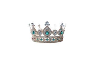 Elegant jeweled crown showcasing luxury and craftsmanship for fashion events or royal themes