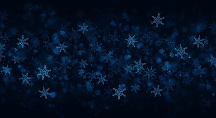 Midnight Frostfall AI Generated