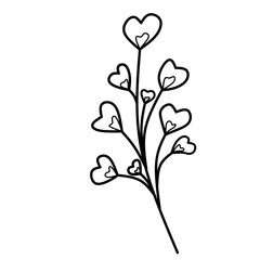 Leaf Doodle, Aesthetic Leaf