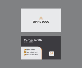 Professional Business Card Design template