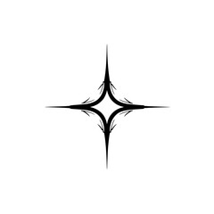 Fototapeta premium Starburst Abstract Geometric Logo Design