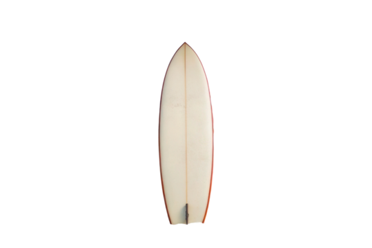 Classic surfboard design for beach adventures and ocean activities during summer season