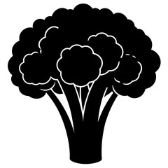 vector tree silhouette