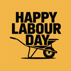 Happy Labour Day Vector Graphic Design