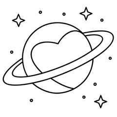 romantic universe illustration