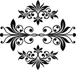 vector floral ornament