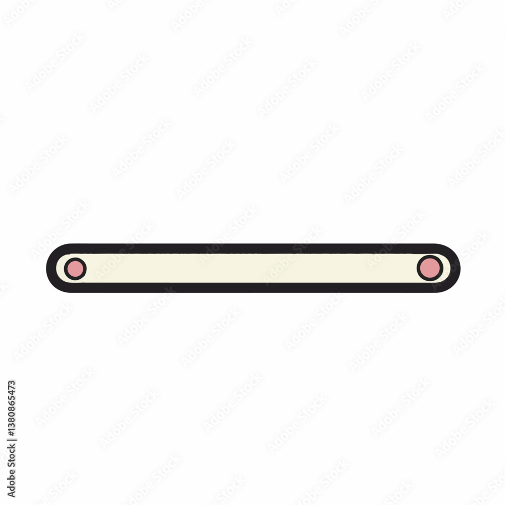 Poster rounded rectangle displays centrally as graphic resource element